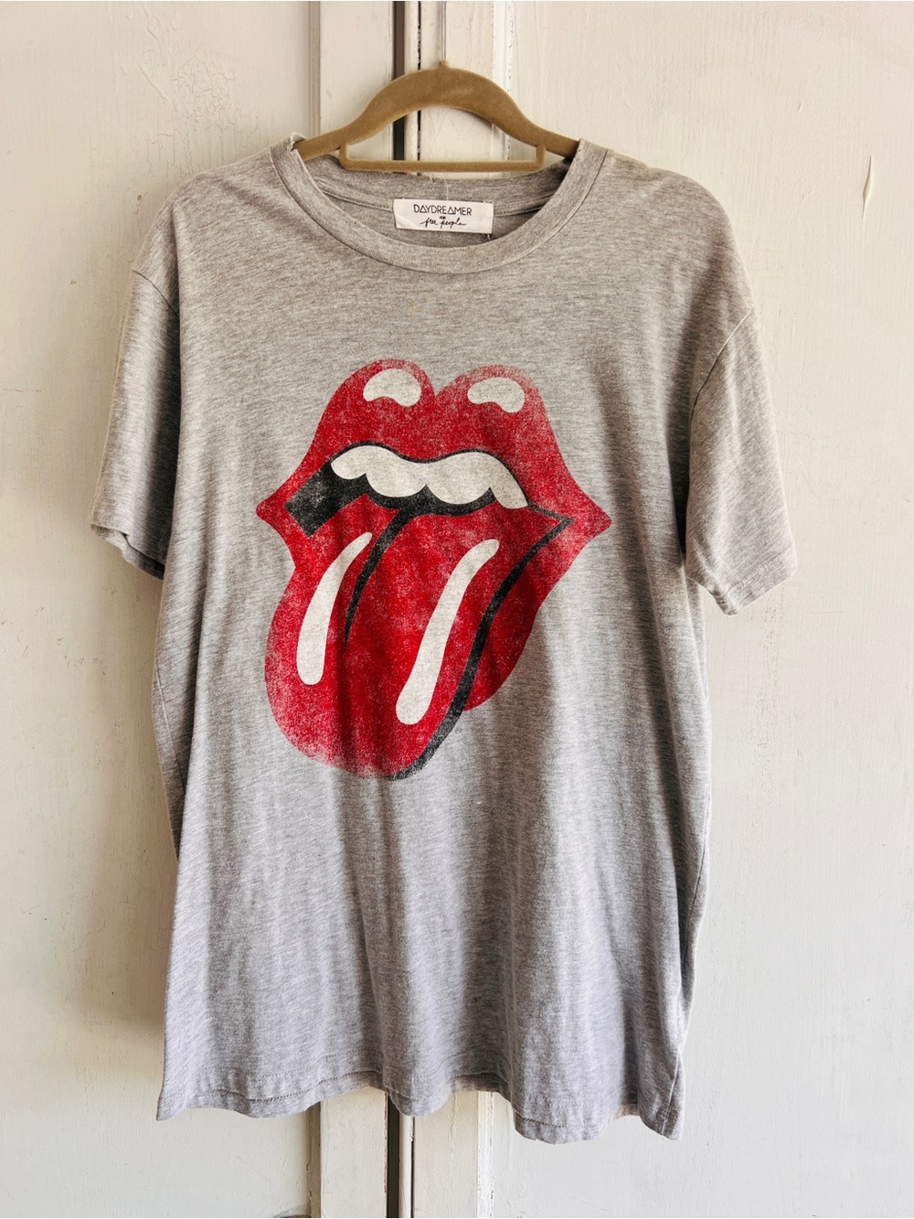 Daydreamer Rolling Stones tshirt made in USA graphic tee Free People